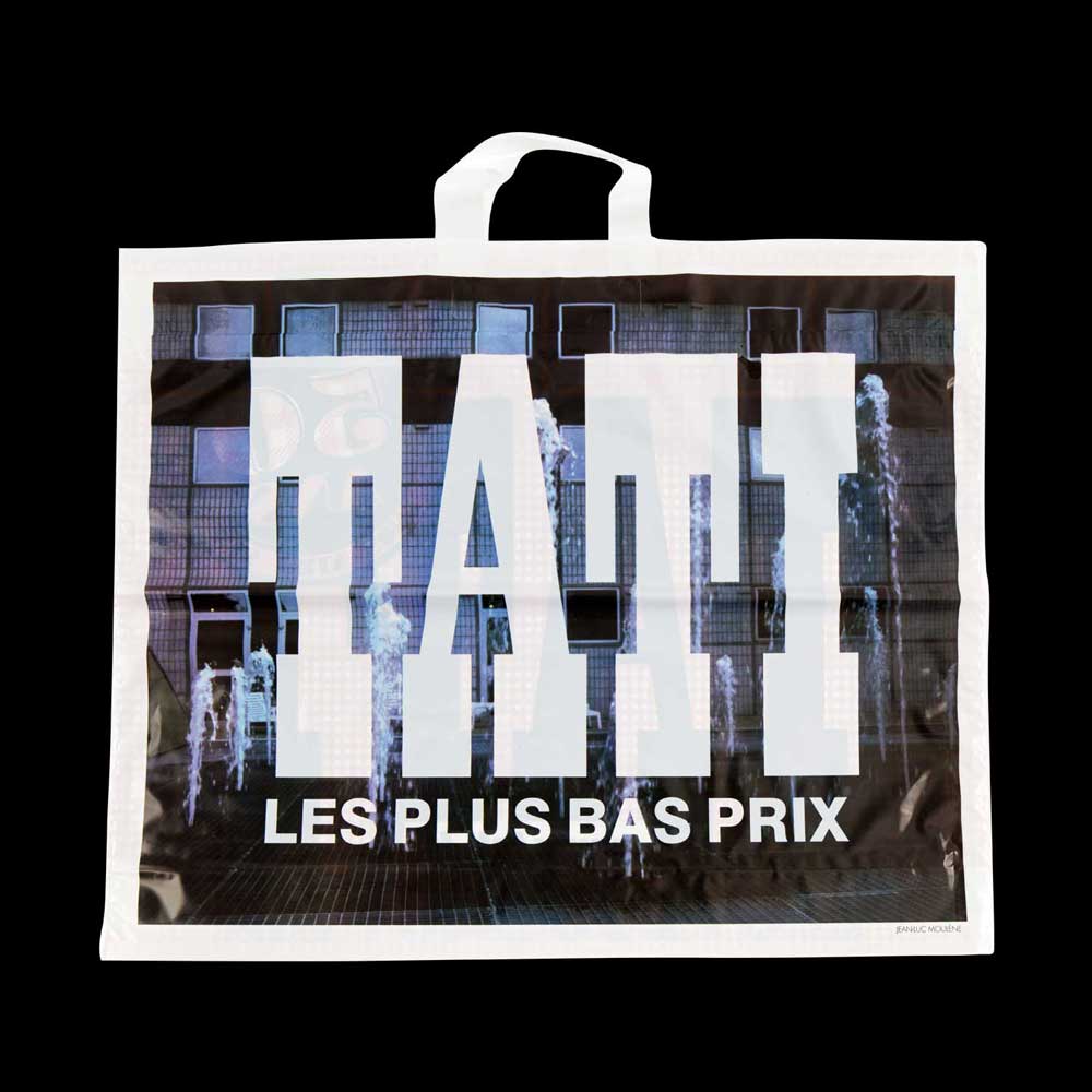 Creation of twelve collector shopping bags for TATI – one per month during a year – for the 50th anniversary of the brand, FLUX Agency - Cyrille Putman, 1998.